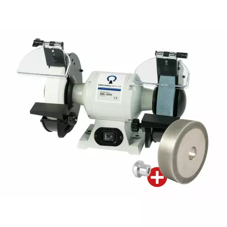 DML-200N CBN - Touret d'affûtage à meules CBN et corindon - Vitesse lente 1450 tr/mm