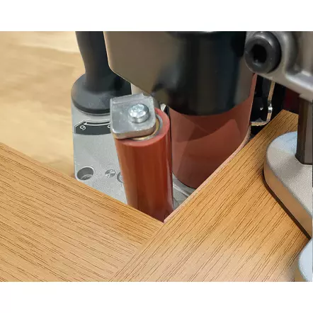 PEB250+ EVOLUTION - Plaqueuse de chants portative à bac à colle 830 W 120-200°c - Hauteur du chant 10 - 62 mm