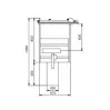 HOLZPROFI - OP201 - Scie Circulaire sur Table avec Potence - Hauteur de coupe 75 mm - Table 500 x 600 - 2200 W - 2