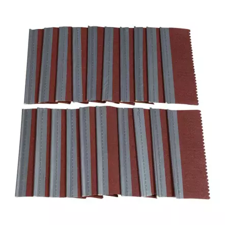 Lot de 20 lamelles de ponçage pour Ponceuse OSS200 Holzmann - Différents grains