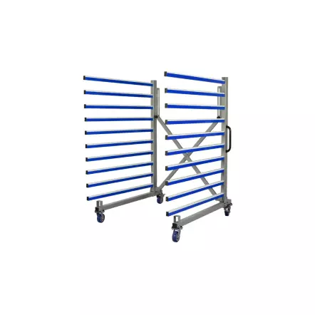CHS-1395 - Chariot de séchage modulable – Profondeur 1395 mm