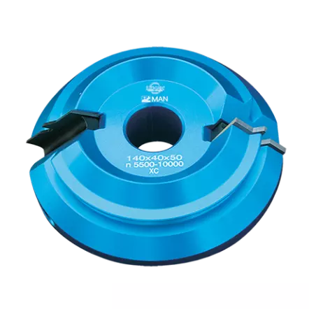 Porte-outils pour bouvetage d'angle à 45° - ø140 mm - Al. 30