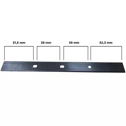 MFLS - Fer(s) HSS réversible(s) 200 x 18,6 x 1 mm, à l'unité ou par lot de 3