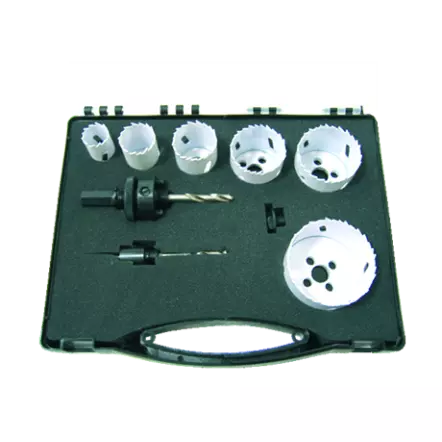 Coffret 6 trépans HSS Bi-Métal 
