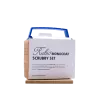 Scrubby Set - 5 Pads beiges et 1 Poignée Scrubby - 1