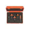 CMT - Coffrets de 5 fraises à défoncer profilées - Queues de 6 ou 8 mm - 1