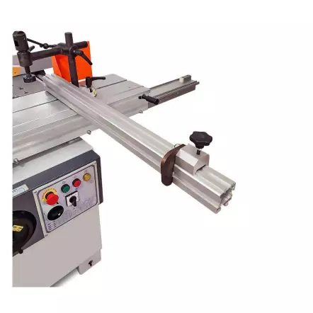 COMB320E - Combinée 5 Opérations - Largeur Dégau 320 mm - Avec chariot Aluminium Ras de lame