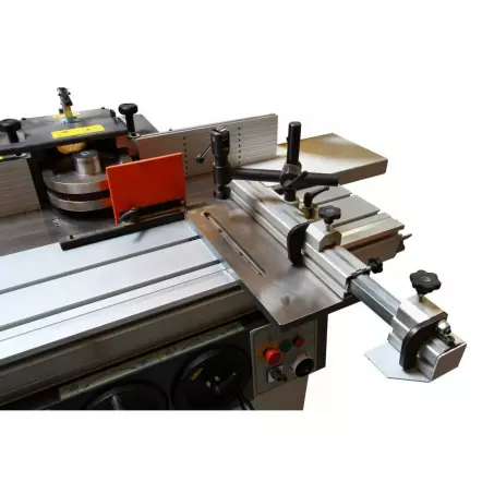 COMB320E - Combinée 5 Opérations - Largeur Dégau 320 mm - Avec chariot Aluminium Ras de lame