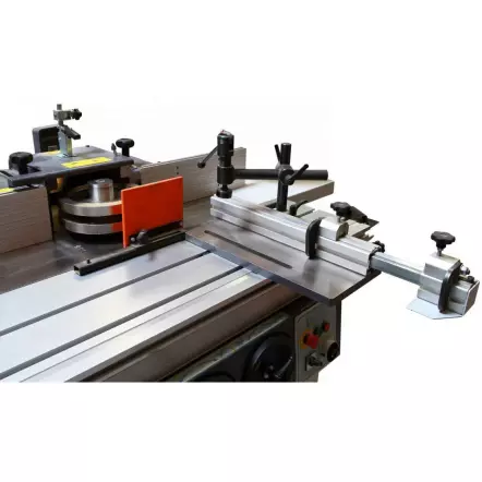 COMB320E - Combinée 5 Opérations - Largeur Dégau 320 mm - Avec chariot Aluminium Ras de lame