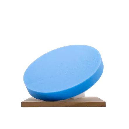 Disque (PAD) mousse polissage bleu medium - ø150 mm pour appliquer avec une ponceuse orbitale (ép. 20 mm)