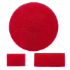Disque (Pad) Rouge pour les surfaces rugueuses - ø406 x 20 mm (5 pièces) - 3