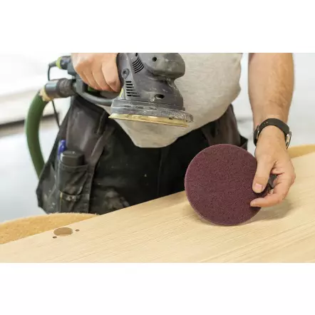 Disque (Pad) Violet pour la rénovation locale des surfaces en bois - ø150 mm (10 pièces)