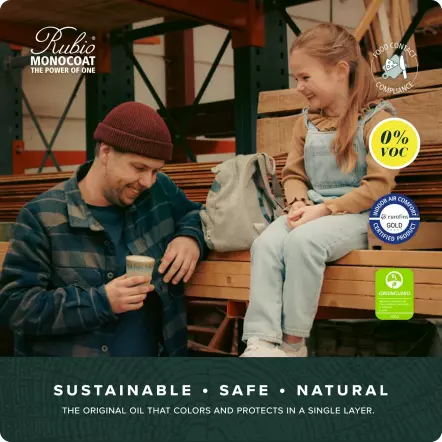 Oil + 2C Set - Intérieur - COULEURS (Pigmentée) Huile Bois Monocouche Ecologique & Accélérateur