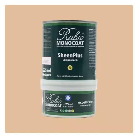 SheenPlus - Pour une finition satinée du bois de longue durée (sans COV)