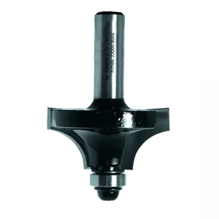 Mèche 1/4 de rond avec plat + guide (Différents diamètres disponibles)