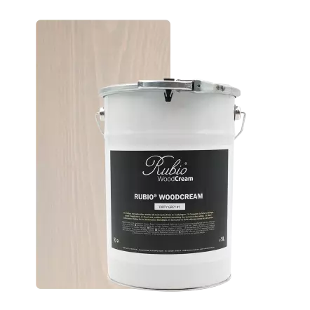 WoodCream - Crème Cire colorée Extérieure - Déperlante et anti-UV