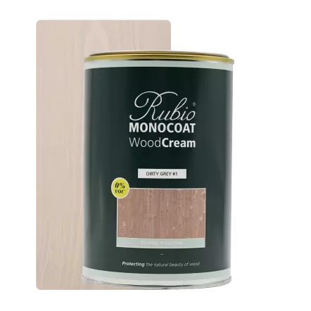 WoodCream - Crème Cire colorée Extérieure - Déperlante et anti-UV