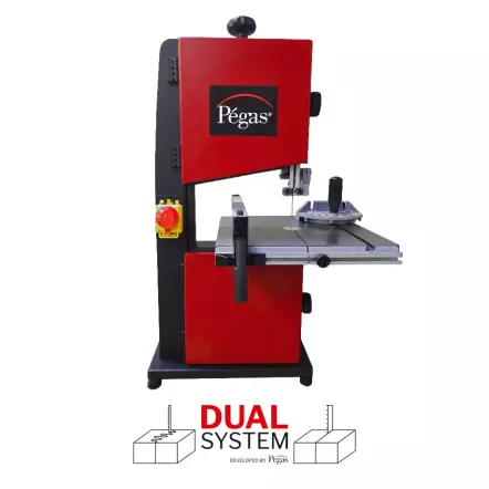 SRP8DUAL - Scie à Ruban d'établi Mixte à chantourner et découpe classique - Hauteur de coupe 80 mm