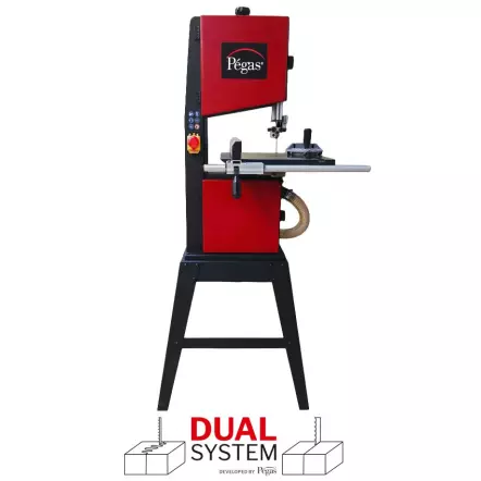 SRP10DUAL - Scie à Ruban Mixte pour chantournage ultra fin et découpe classique - Hauteur de coupe 135 mm