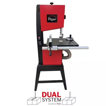 SRP13DUAL - Scie à Ruban Classique et à Chantourner 750 W - Hauteur de coupe 175 mm