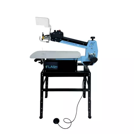 SCF22CEST - Scie à chantourner Col de cygne 560 mm + Stand support - Flash by Pégas