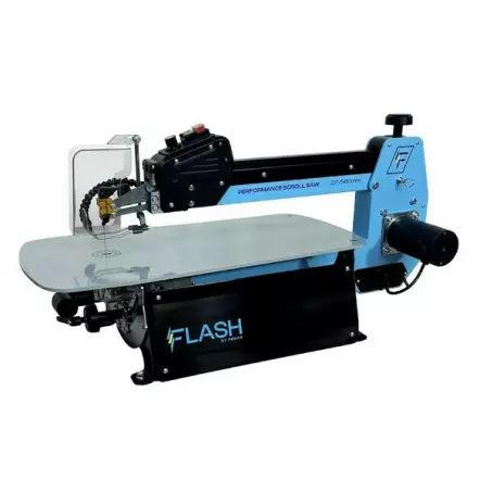 SCF22CEST - Scie à chantourner Col de cygne 560 mm + Stand support - Flash by Pégas