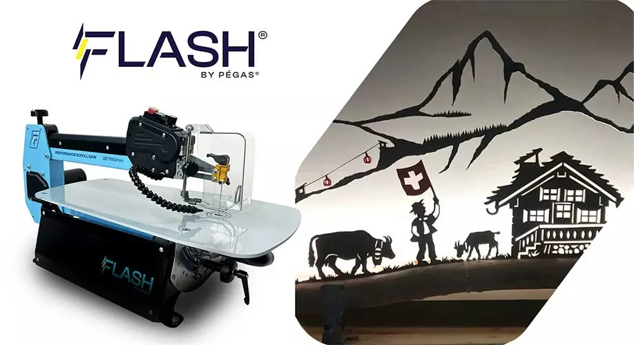 Nouvelle Gamme de scies à chantourner semi-professionnelles : FLASH by PEGAS