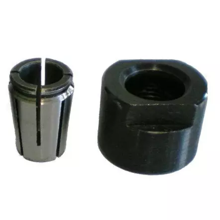 CMT - Ecrou et Pince de Serrage pour Défonceuses CMT - Ø 6 à 12.7 mm