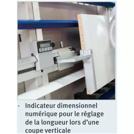 VPS 22-41 VR ED - Scie à panneaux Professionnelle - 2200 x 4100 mm - 400V
