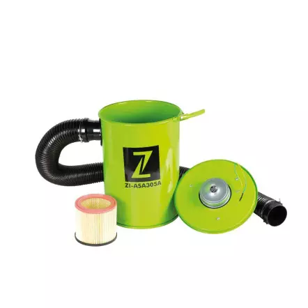 ZIPPER - ZI-ASA305A Aspirateur Tonneau 1100W 50 Litres - Avec Buses de raccordement