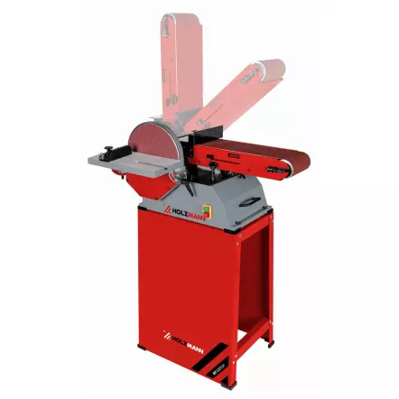 BT1220TOP - Ponceuse combinée à bande et à disque 750 W - 230V - HOLZMANN