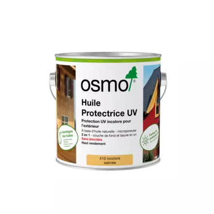 Huile Protectrice UV OSMO (Protection transparente anti-UV pour bois extérieur)