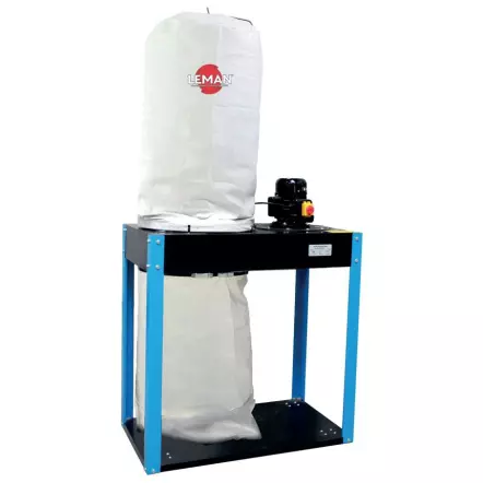 ASP165 - Monophasé Aspirateur à Copeaux d'Atelier 165 Litres - 230V - 1500 W - 2900 m3/heure