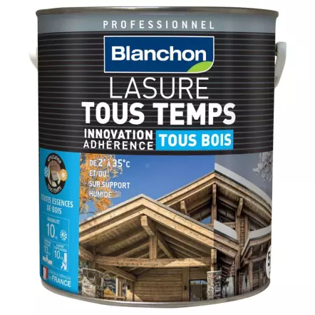 Lasure Tous Temps tous bois - 1L et 5L