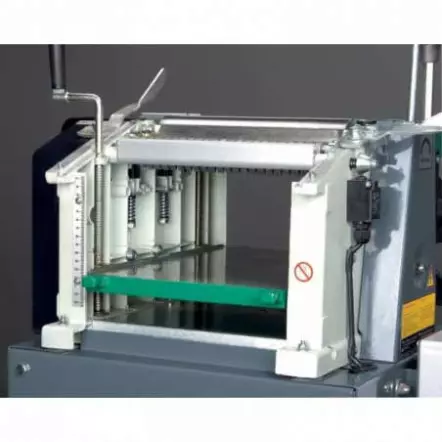 HOLZSTAR - ADH 260 - Dégauchisseuse-Raboteuse d'Atelier avec Support à roulettes intégré - Largeur rabot 260 mm