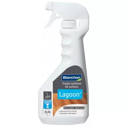 Lagoon - Nettoyant universel pour parquets vitrifiés - 0,5 L et 2,5 L
