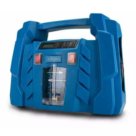 AIR FORCE 5 - Compresseur portatif 12V/230V Pression 8 bar max. + kit d'accessoires 5 pcs