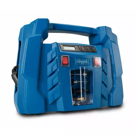 AIR FORCE 5 - Compresseur portatif 12V/230V Pression 8 bar max. + kit d'accessoires 5 pcs