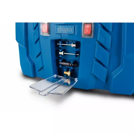 AIR FORCE 5 - Compresseur portatif 12V/230V Pression 8 bar max. + kit d'accessoires 5 pcs