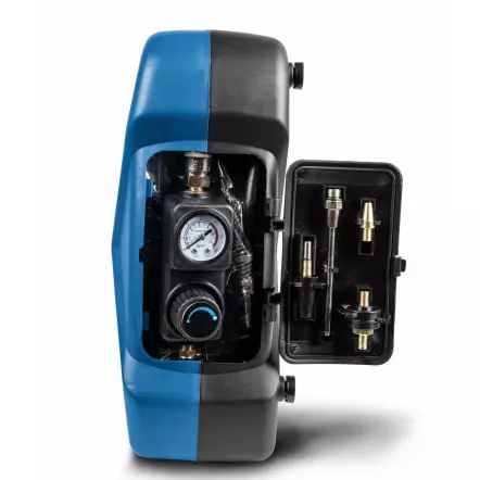 AIR CASE - Compresseur portatif 2L 1100W Pression 8 bar max. + 12 accessoires !