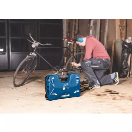 AIR CASE - Compresseur portatif 2L 1100W Pression 8 bar max. + 12 accessoires !