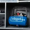 HC06 - Compresseur - 8 bar Réservoir 6 L Sans huile - Comprend un kit d'accessoires 5 pièces et un tuyau de 5 m - 6