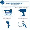 HC52DC - Compresseur d'air bi-cylindre  50L 230V 50Hz 2200W 3CV 412 L/min. - 4
