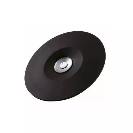 LEMAN - Plateau caoutchouc sur tige pour disque fibre