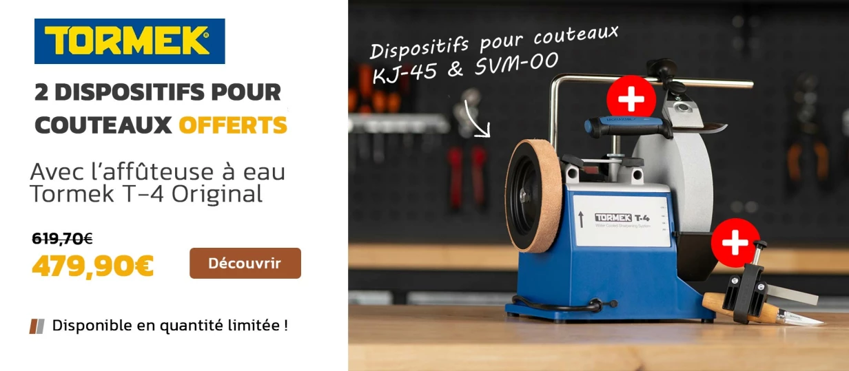 Campagne Printemps Tormek T4
