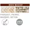 Rouleau parquet carbure silicium - Largeur 203mm Ht. 50mm (Différents grains disponibles) - LEMAN - 2