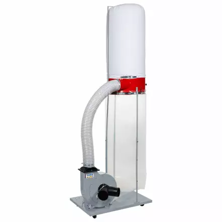 ABS2480 - Aspirateur à copeaux d'atelier 300L 2480 m³/h - 230V ou 400V - 1500W 1,5CV