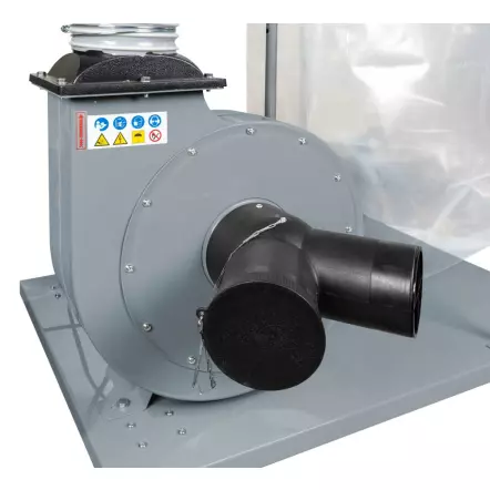 ABS2480 - Aspirateur à copeaux d'atelier 300L 2480 m³/h - 230V ou 400V - 1500W 1,5CV