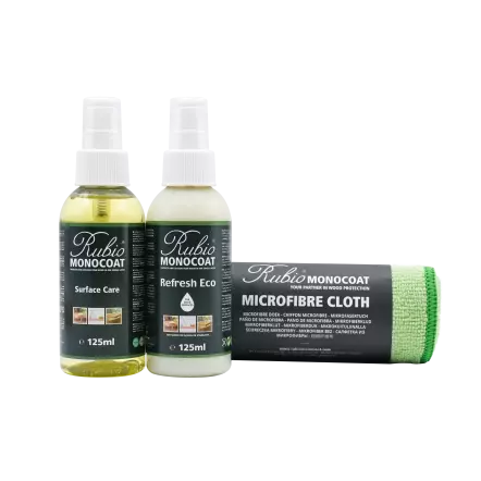 Clean Set - Mobilier - Kit d'entretien pour nettoyer vos meubles en bois