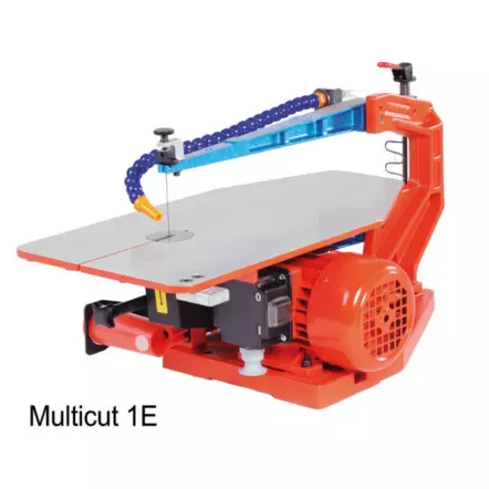 HEGNER - MULTICUT-1 E Scie à chantourner avec Variateur - Col de cygne 365 mm - 230V 100W 400-1400 tr/min.